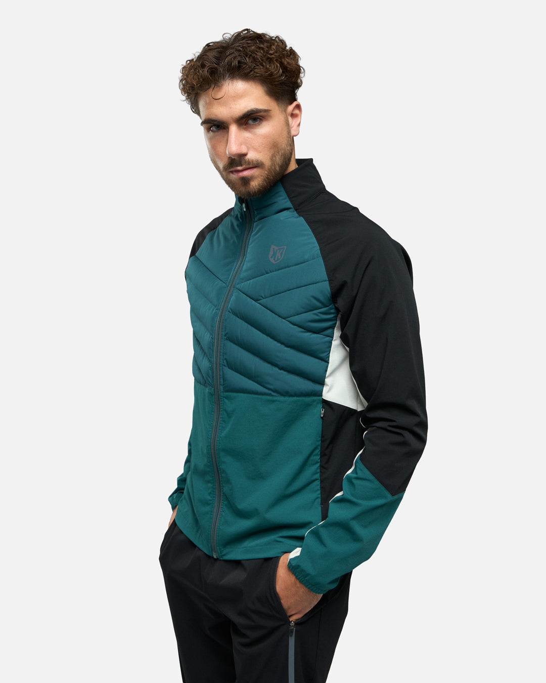 FootkornerChaqueta de chándal FTKR Icon - Verde/Negro