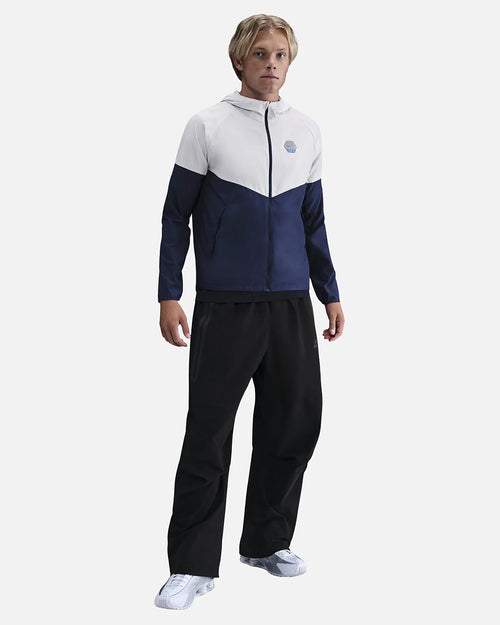 Veste imperméable Nike Air Run - Bleu/Blanc - Footkorner