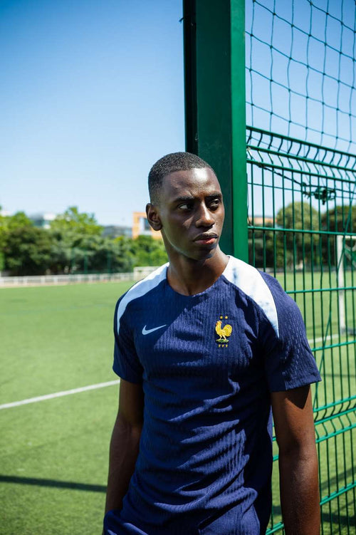 Maillot d'entrainement Equipe de France Elite 2024 - Marine/Bleu - Footkorner