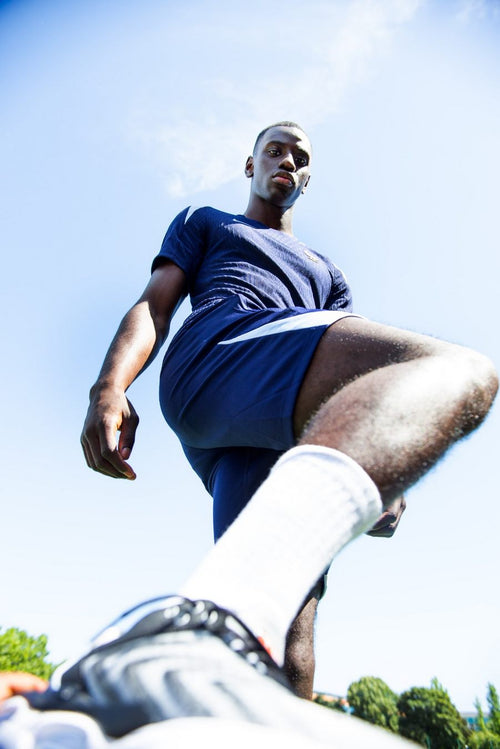 Maillot d'entrainement Equipe de France Elite 2024 - Marine/Bleu - Footkorner