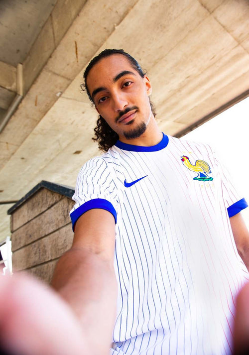 Maglia da trasferta della squadra francese 2024 - Bianca - Footkorner