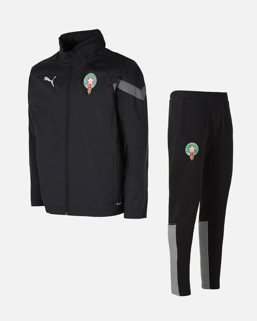 Pantalon de Survêtement Maroc  - Noir/Gris - Footkorner