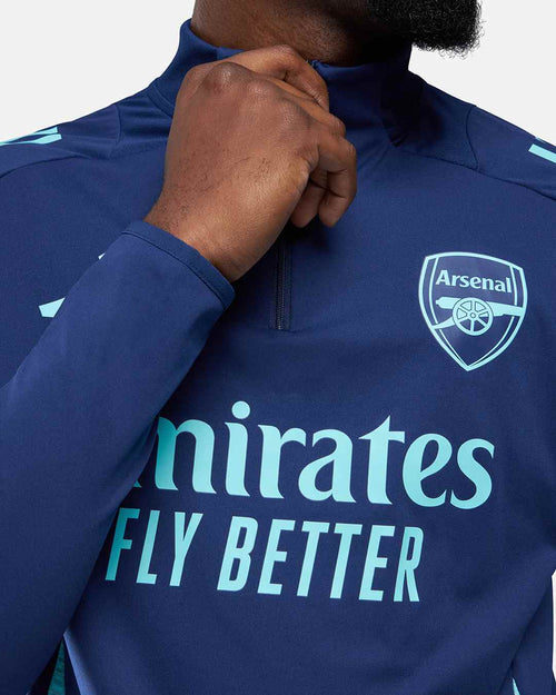 Haut d'entrainement Arsenal 2024/2025 - Bleu - Footkorner