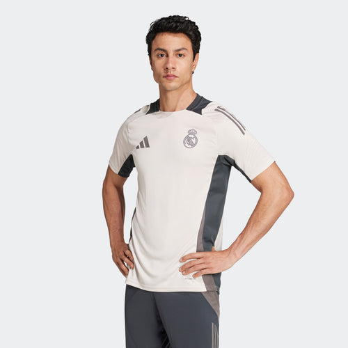 Maglia allenamento Real Madrid 2024/2025 - Beige - Footkorner