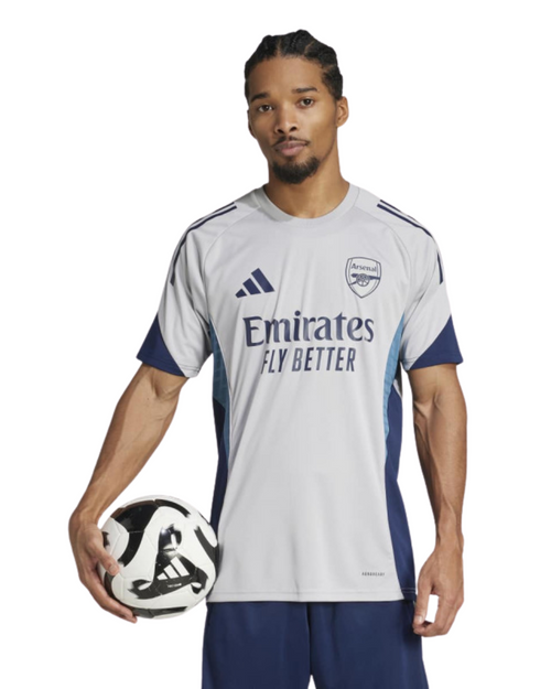 Arsenal FC 2025/2026 Training Shirt - Grey - Footkorner