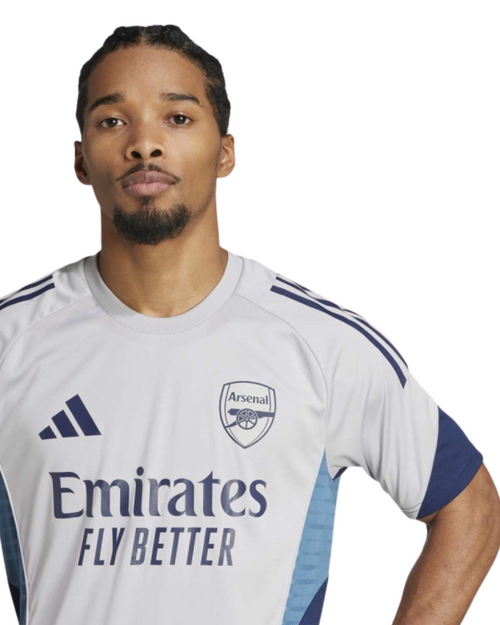 Arsenal FC 2025/2026 Training Shirt - Grey - Footkorner