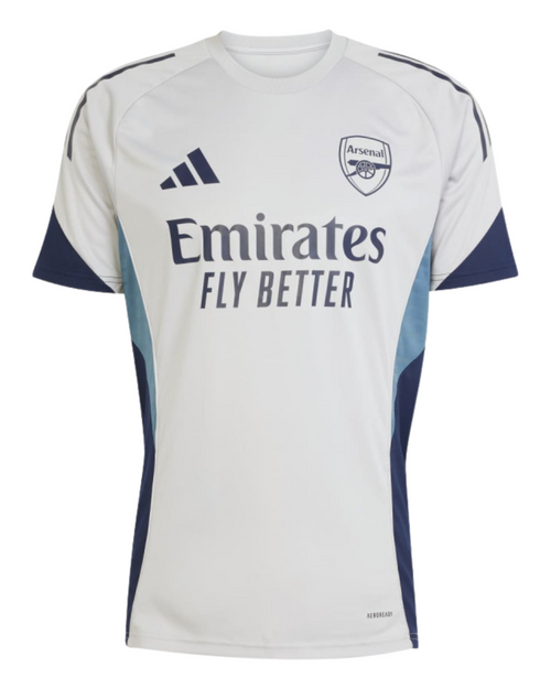 Arsenal FC 2025/2026 Training Shirt - Grey - Footkorner