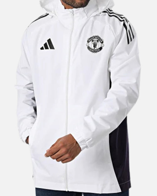 Veste Manchester United 2025/2026 - Blanc/Noir - Footkorner