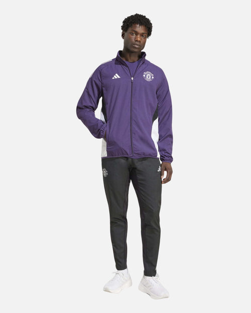 Manchester United 2025/2026 Tracksuit Bottoms - Black/Purple - Footkorner