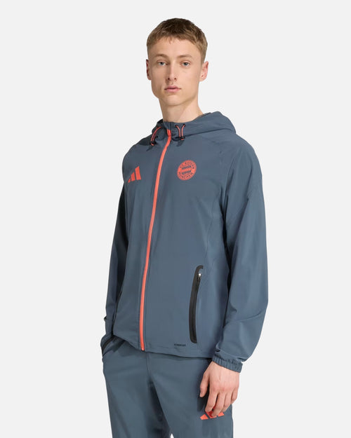 Veste de survêtement FC Bayern Munich 2025/2026 - Gris - Footkorner