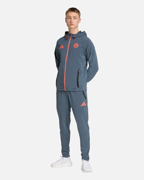 Veste de survêtement FC Bayern Munich 2025/2026 - Gris - Footkorner