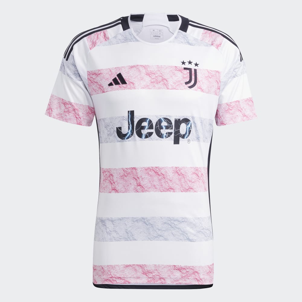 FootkornerJuventus away jersey 2023/2024 - White/Pink