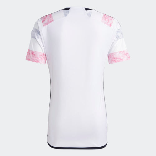 Juventus away jersey 2023/2024 - White/Pink - Footkorner