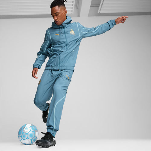 OM 2024/2025 Trainingsjacke – Blau/Gold - Footkorner