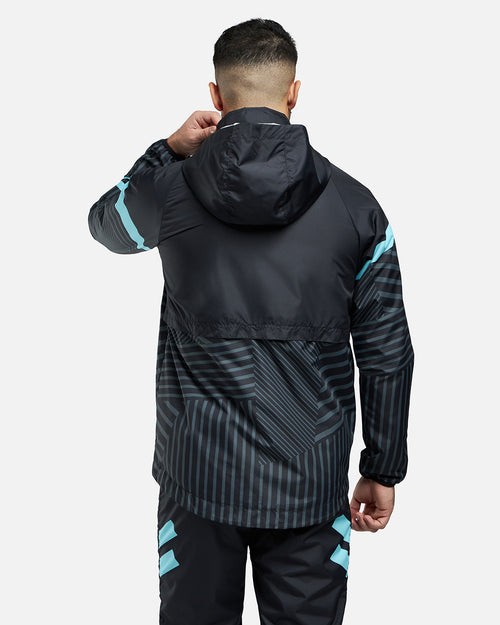 FK Pearl Trainingsanzug – Schwarz/Weiß/Blau - Footkorner