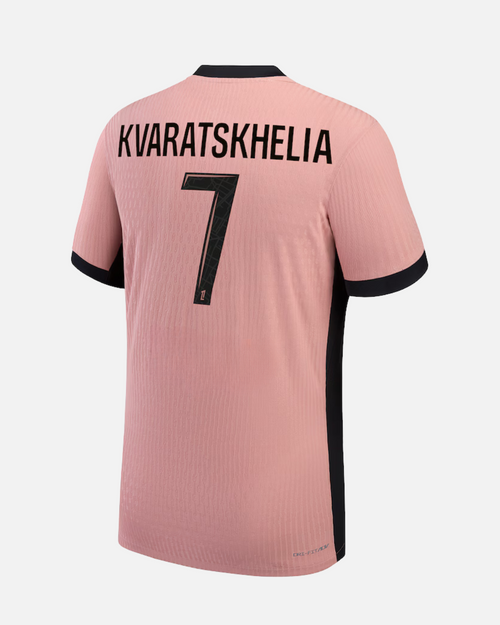 Flocaje PSG Tercera Niño 2024/2025 - Kvaraskhelia - Footkorner
