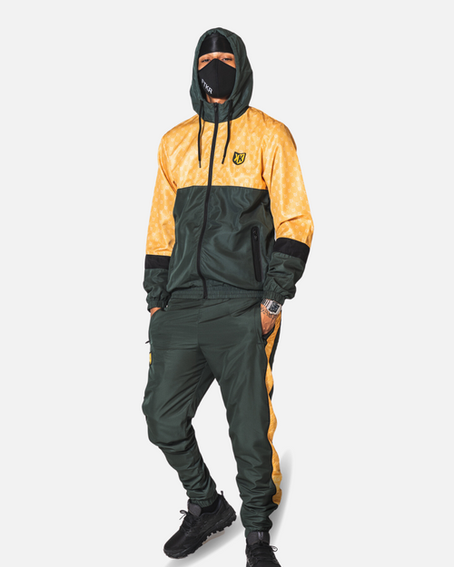 FK Gomorra Trainingsanzug - Grün/Gelb - Footkorner