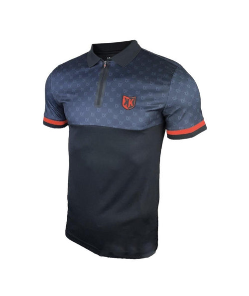Polo FK Gomorra - Noir/Gris/Rouge - Footkorner