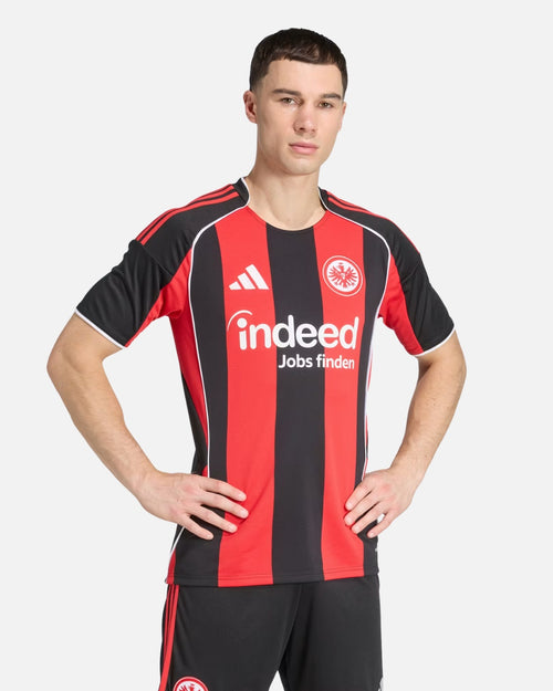 Eintracht Frankfurt 2025/2026 Home Shirt - Black/Red - Footkorner
