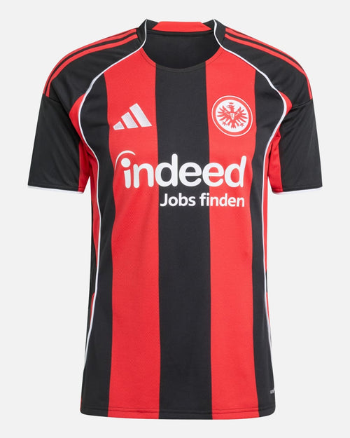 Eintracht Frankfurt 2025/2026 Home Shirt - Black/Red - Footkorner