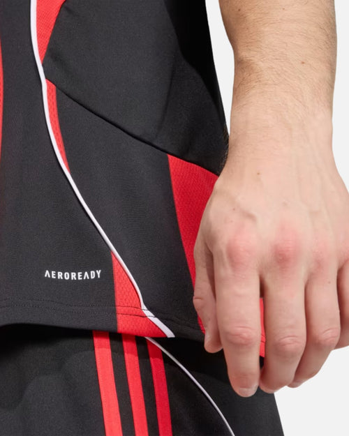 Eintracht Frankfurt 2025/2026 Home Shirt - Black/Red - Footkorner