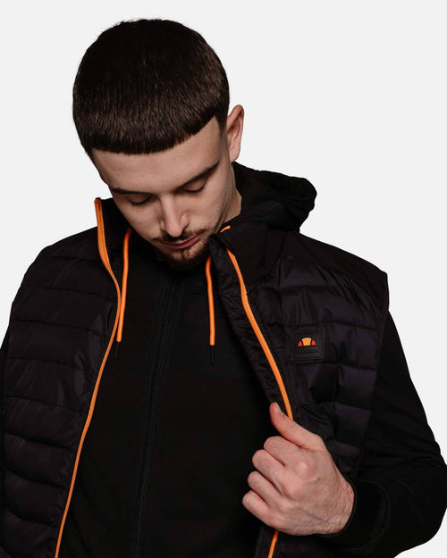 Doudoune sans manches Ellesse Estern  - Noir - Footkorner