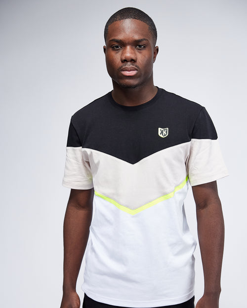 Maglietta FK AWK II - Nera/Beige/Gialla - Footkorner