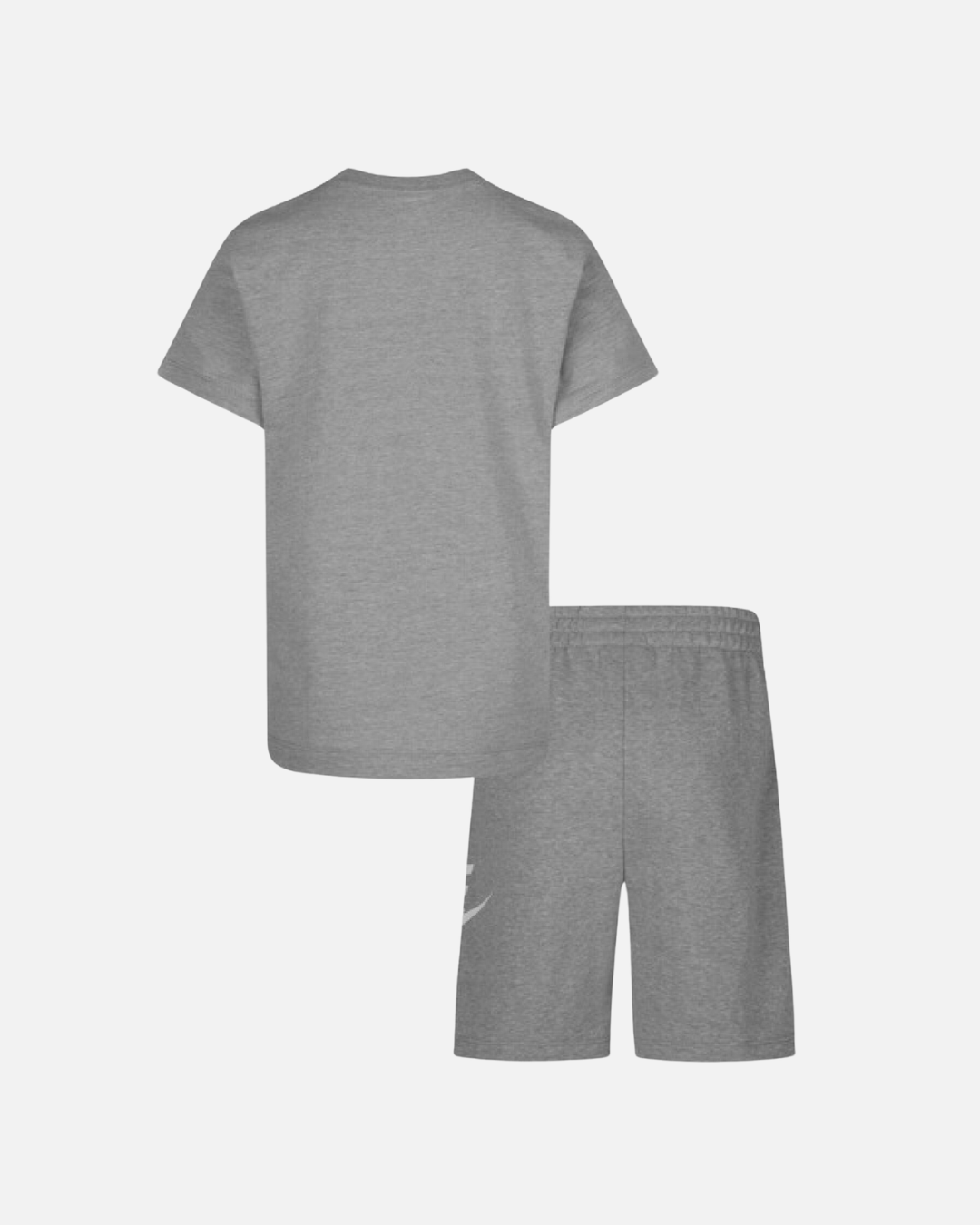 Completo maglietta/pantaloncini Nike da bambino - Grigio