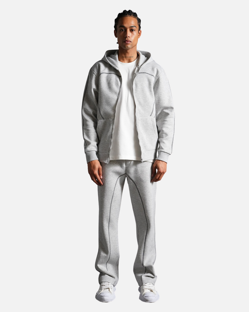 Chándal Básico Hombre Sobredimensionado - Gris - Footkorner