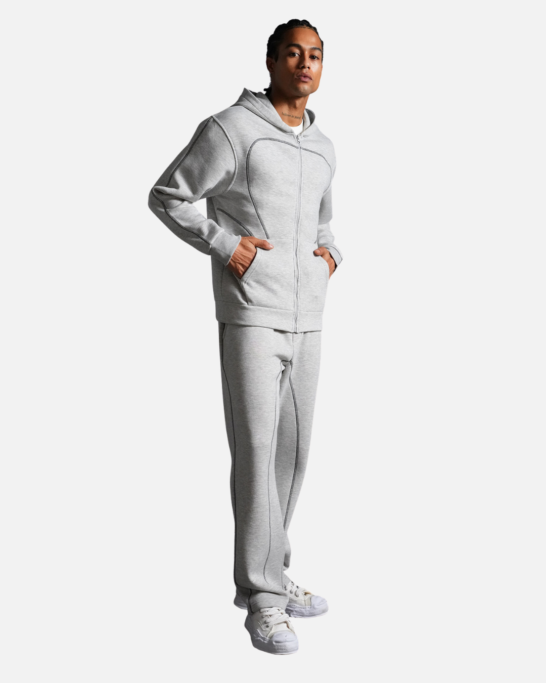 FootkornerChándal Básico Hombre Sobredimensionado - Gris