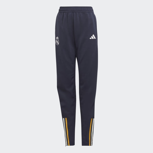 Pantalon d'entrainement Real Madrid 2023/2024 Junior - Bleu/Blanc/Jaune - Footkorner