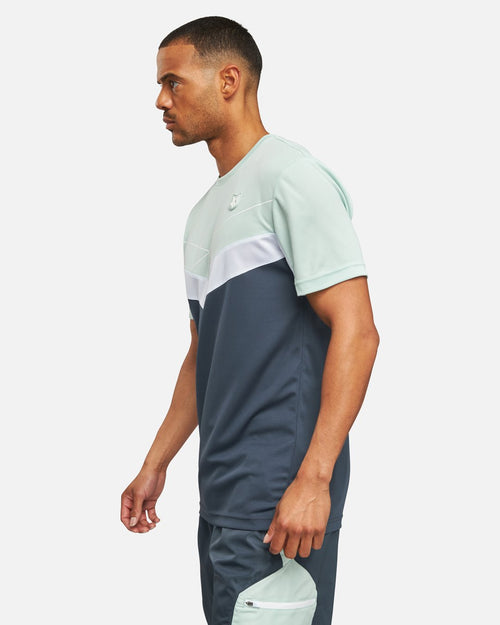 T-shirt FK Game - Bleu/Vert/Blanc - Footkorner