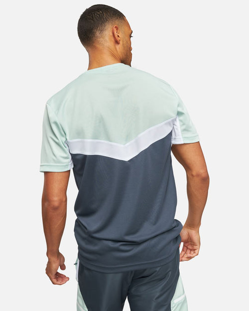 T-shirt FK Game - Bleu/Vert/Blanc - Footkorner