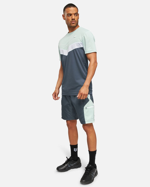 T-shirt FK Game - Bleu/Vert/Blanc - Footkorner