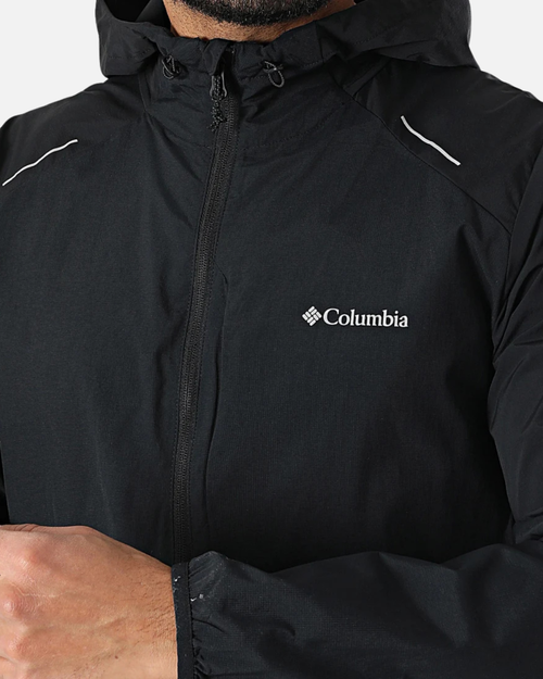 Veste à capuche Columbia Tech Nylon - Noir - Footkorner