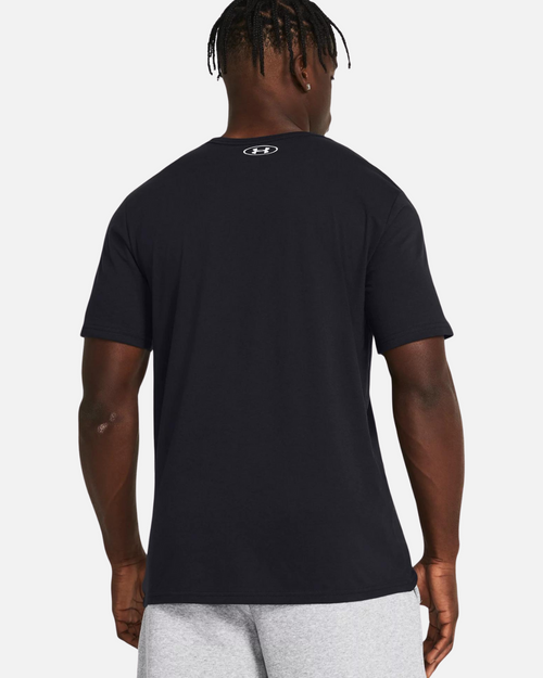 T-shirt Under Armour Foundation - Noir/Rouge - Footkorner