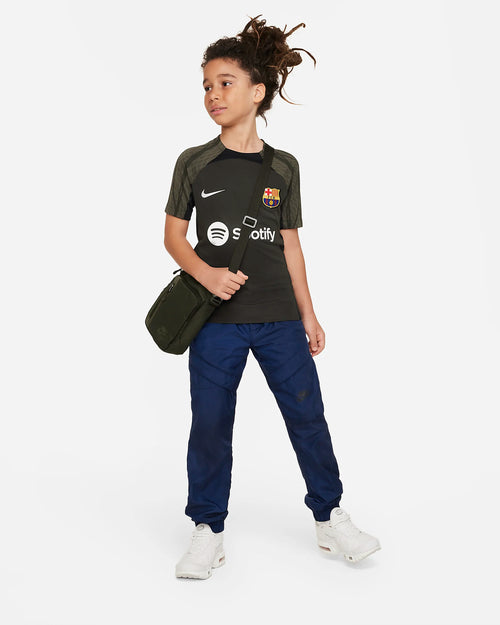 Maillot d'entrainement FC Barcelone Junior 2023/2024 - Kaki - Footkorner