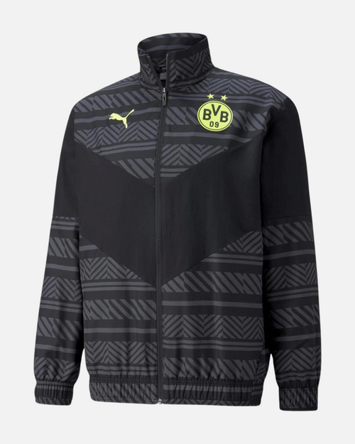 Dortmund 2022 Trainingsjacke – Schwarz/Gelb - Footkorner