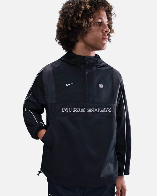 Chaqueta con media cremallera Nike Ropa Deportiva Shox - Negro - Footkorner