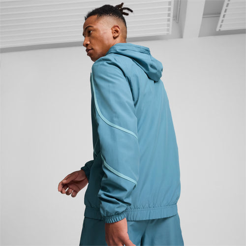 OM 2024/2025 Trainingsjacke – Blau/Gold - Footkorner