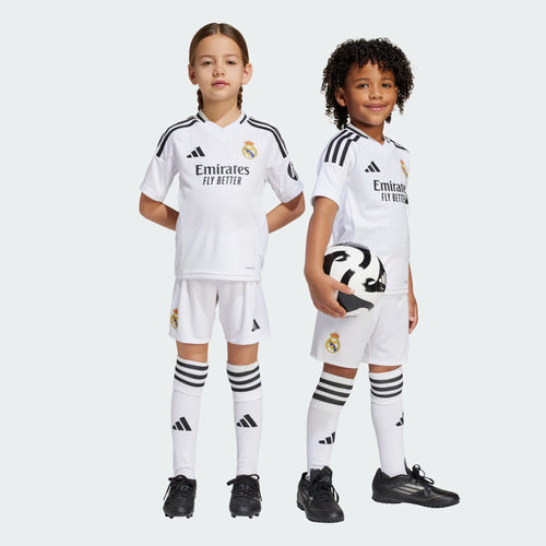 Real Madrid 2024/2025 Junior Set - White - Footkorner