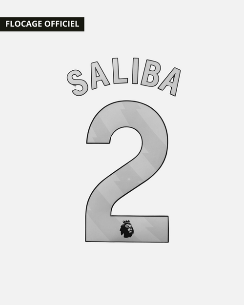 Impresión Arsenal Local/Visitante 2024/2025 - Saliba - Footkorner