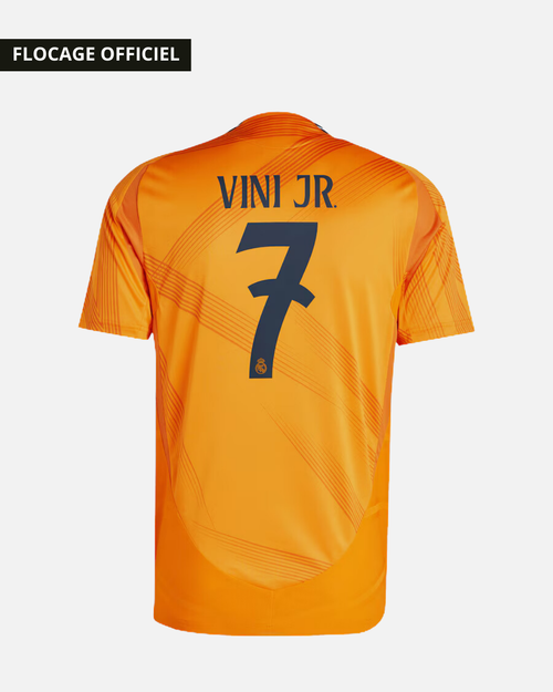 Flocage Real Madrid Extérieur 2024/2025 - Vinicius - Footkorner
