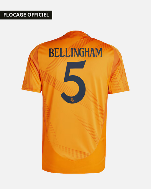 Impresiones Real Madrid Visitante 2024/2025 - Bellingham - Footkorner