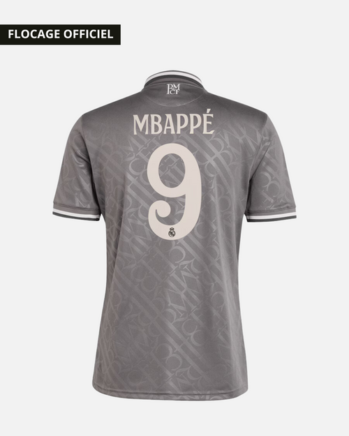 Flocage Real Madrid Third 2024/2025 - Mbappé - Footkorner