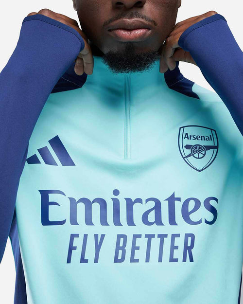 Haut d'entrainement Arsenal 2024/2025 - Bleu - Footkorner