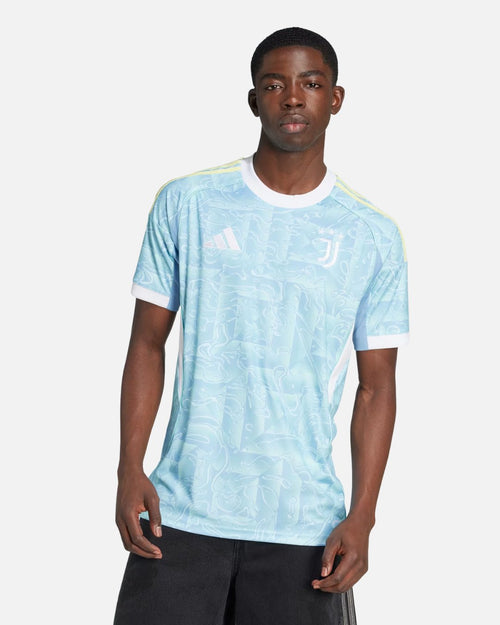 Juventus 2025/2026 Away Shirt - Blue/Yellow - Footkorner