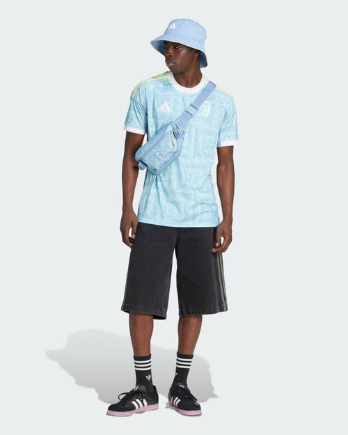 Juventus 2025/2026 Away Shirt - Blue/Yellow - Footkorner