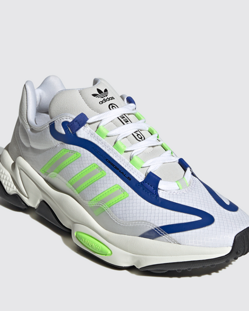 Adidas Ozweego - Blanc/Vert/Bleu - Footkorner