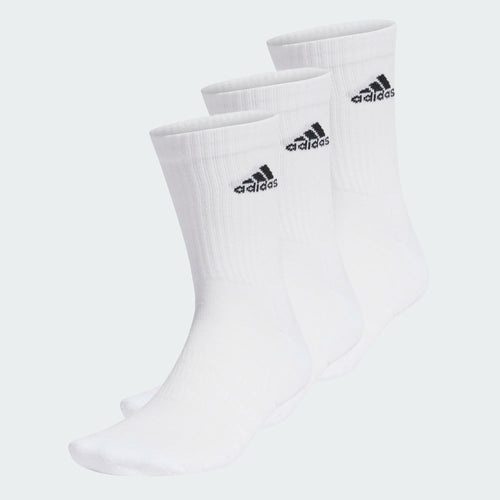 Pack de 3 pares de calcetines Adidas 3/4 - Blanco - Footkorner